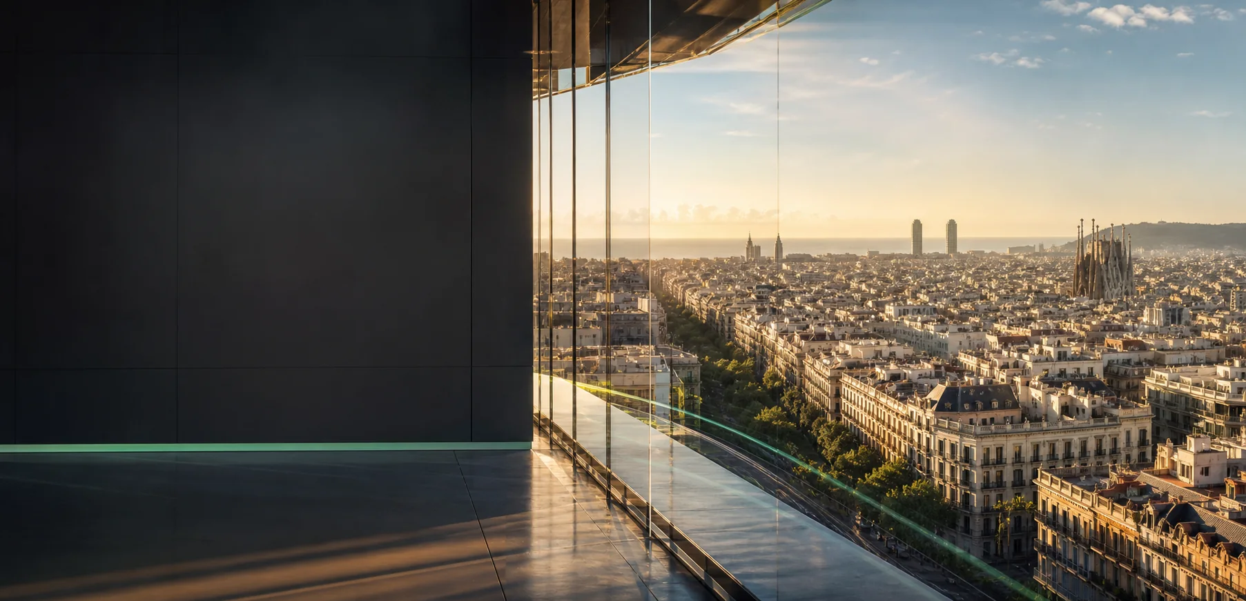 Vista de Barcelona, ciudad donde tiene su sede Ventia Group